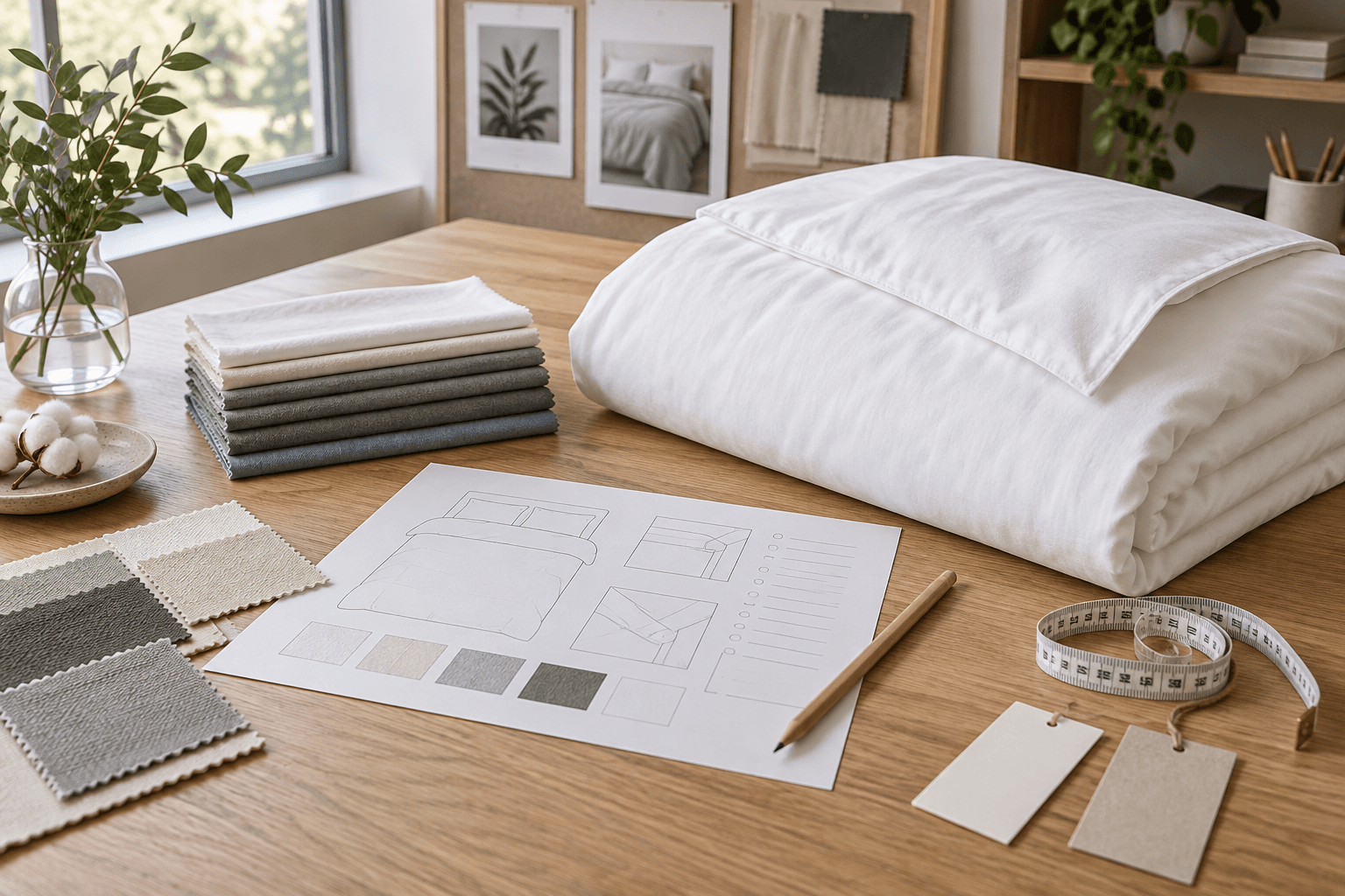 Linge de lit OEM ou ODM : choisir le bon point de départ