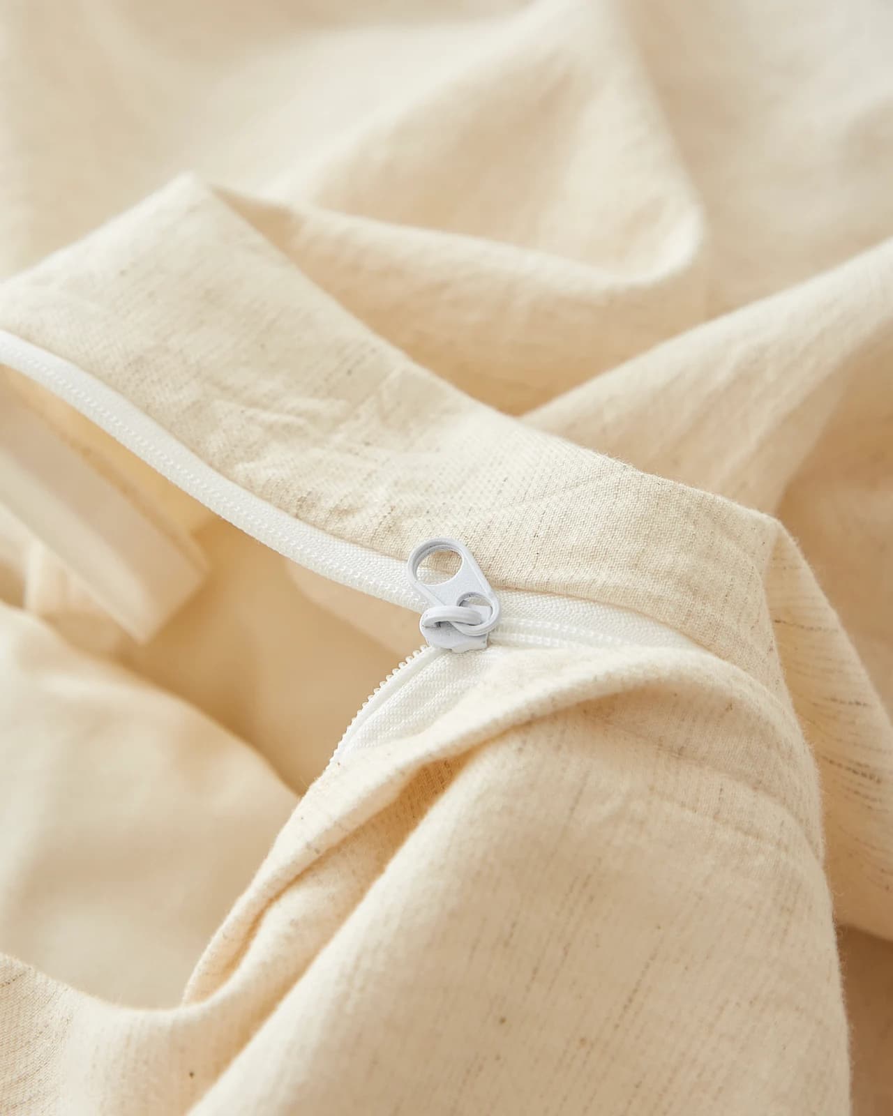 Mousse Coffee Cotton-Linen Jacquard Bedding Set thumbnail 6
