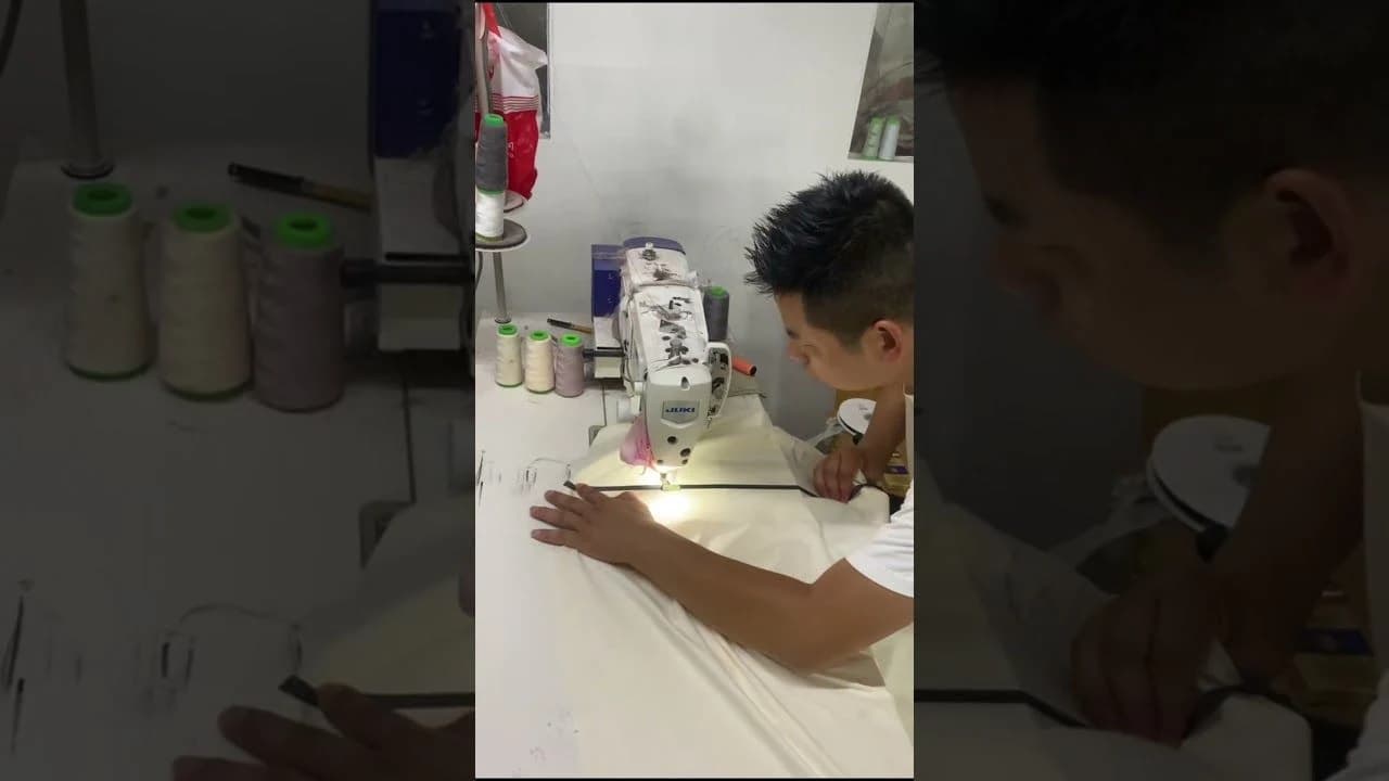 Bedding Sewing Process: Supplier Verification Short