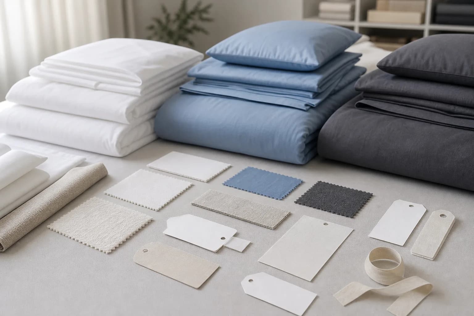 Étiquetage du linge de lit par marché : matrice acheteur