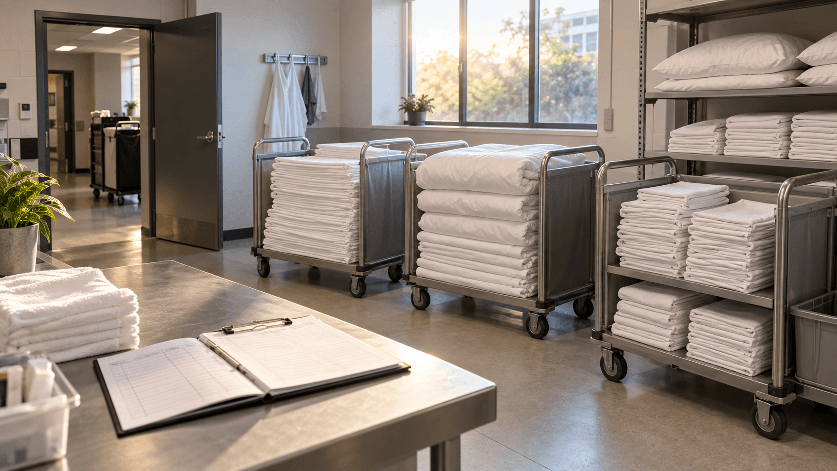 Hotel Linen Par Levels: Calculate Working Stock From Your Own Data