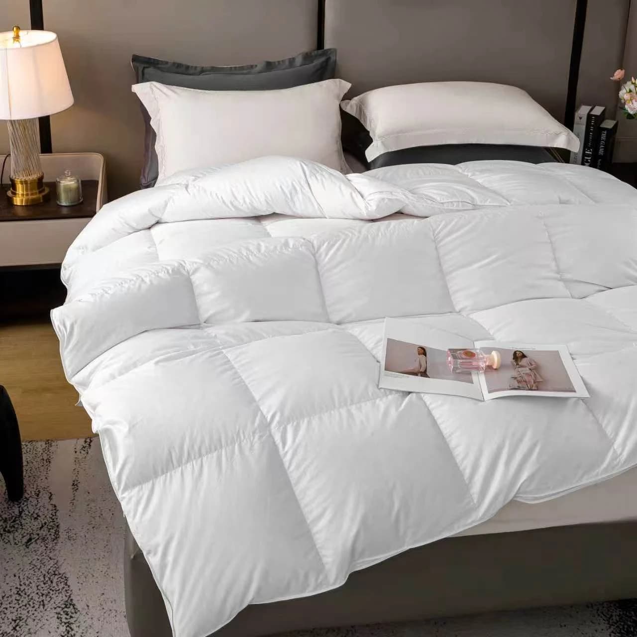 Down Duvets & Comforters: A B2B Sourcing Guide to Fill, Shell & Thread Count